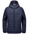 QXH-1 Stormtech Nautilus Quilted Hooded Jacket Navy colour image